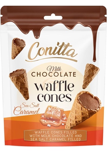 Conitta Deniz Tuzlu Karamel Dolgulu Gofret 80 Gr. 1 Paket