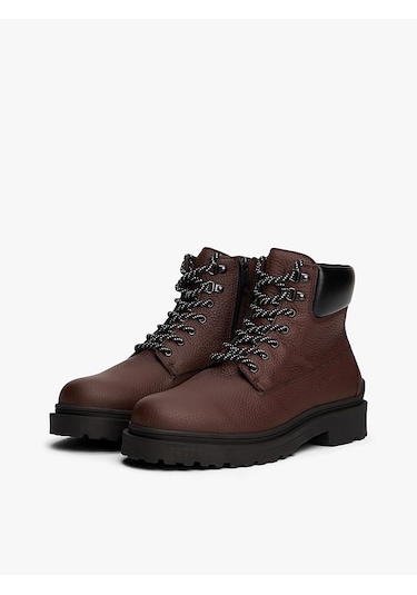 Tommy Hilfiger Erkek Bot Em0em01629gv0 Brown