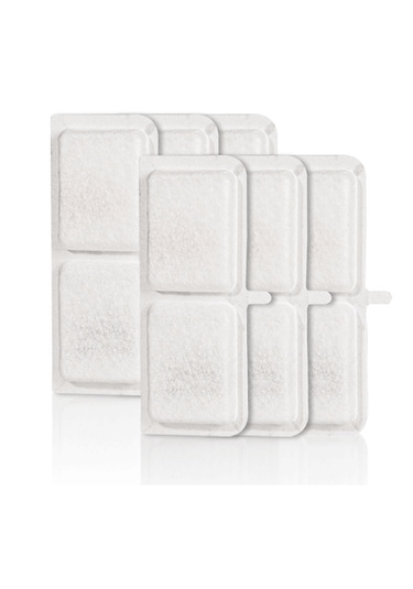 Ecronicword 6'lı Paket Evcil Hayvan Su Dağıtıcı Filtre Kartuşları F16