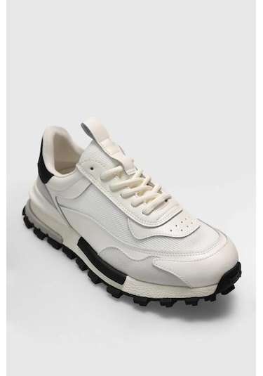 Lufıan Henry Beyaz Erkek Sneaker Beyaz