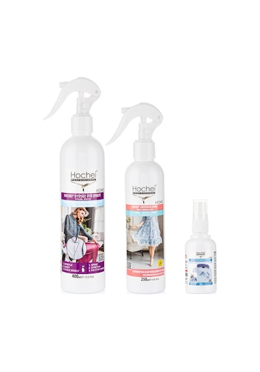 Hochei Ütüsüz Ütü 400 ML + Antistatik 250 ML + İpeksi Kolay Ütü 70 ML