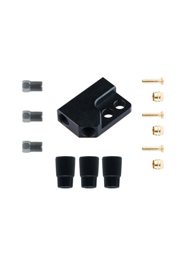 Aksesuarlar Dahil Üç Tekerlekli Bisiklet Hidrolik Fren Yağı Fren Üç Yollu, Alüminyum Alaşımlı Bir İla İki