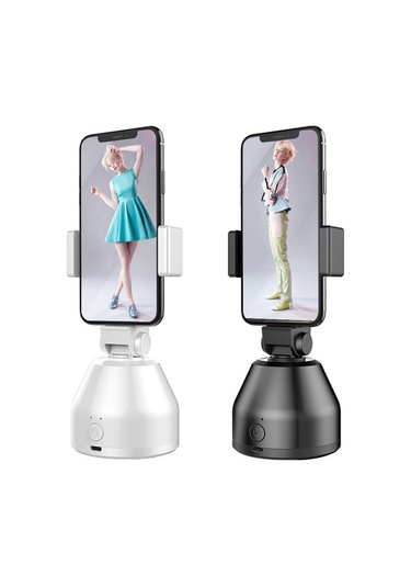 Tenfowee 360 Akıllı Yüz Takip Çekim Çubuğu - 1200mah Pil, Usb Şarj, Otomatik Mod Değiştirme 111 Karakter