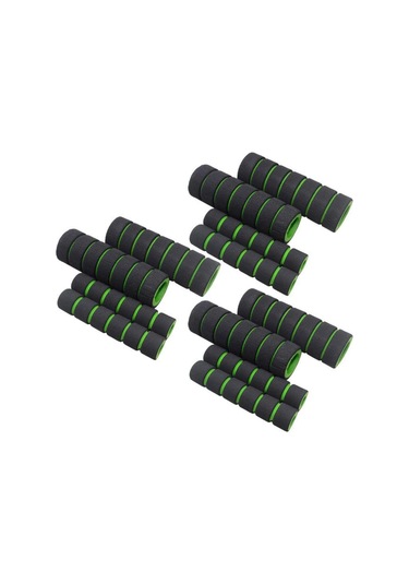 Evrensel Motosiklet Bisiklet Manet Sünger Seti Yeşil Standart