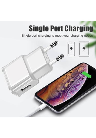 Usb Şarj Cihazları 1a 2a Duvar Hızlı Şarj Kafası Cep Telefonu Ab Abd Tak Şarj Adaptörü Samsung İphone Uyumlu Telefon Şarj Gücü