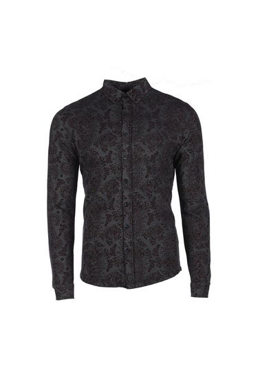 Arma Erkek Şal Desenli Gömlek K8gko1053 Bordo