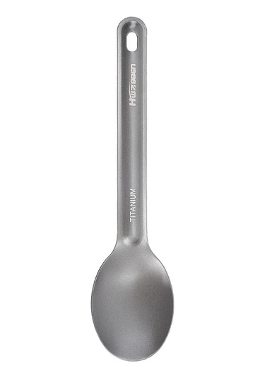 Taşınabilir Süper Hafif Titanyum Çatal Sofra Eşyası Dış Mekan Kamp Yürüyüş Piknik Diğer Gri