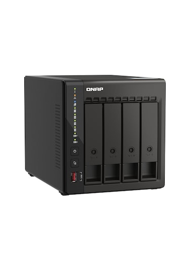 Qnap QN-TS-453E-8G 4 HDD 3.5" Nas Depolama Ünitesi