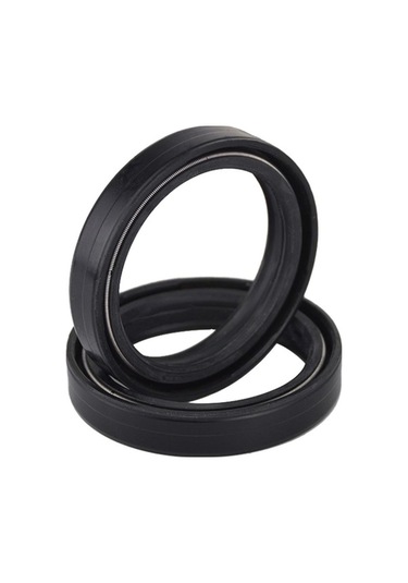 Ganzhoushop Yağ X X Ve Toz Suntek Siyah Ön Mv Mm Kiti Keçesi Keçesi Için F4 Çatal Agusta 63 50 11 İx Siyah