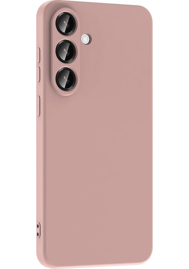 Samsung Galaxy Uyumlu S25 Fe Kılıf Mkst Mara Lansman Kapak - Siyah Siyah