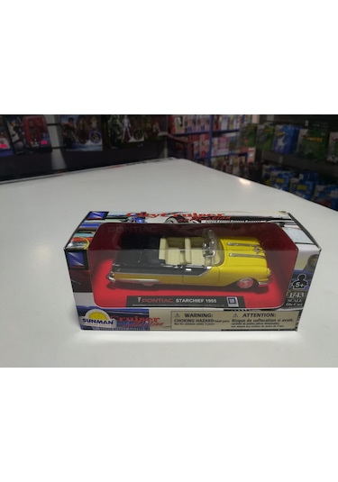 Sunman Klasik Metal Model Araba Pontıac1955 1:43 Ölçek