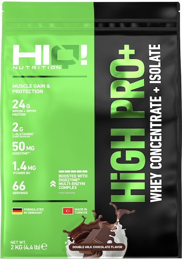 Hıq High Pro+ 2 Kg Double Mılk Chocolate Flavored