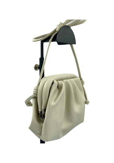 Sentt Deri Salaş Mini El Çantası Gri - Gri