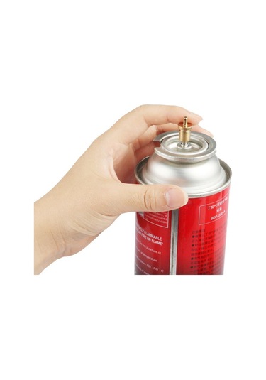 Açık Kamp Gaz Sobası Silindir Gaz Dolum Adaptörü Bakır