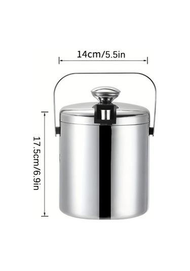 Fastbuy Paslanmaz Çelik 1.3l Filtreli İçecek Soğutucu, Kamp & Seyahat İçin Siyah