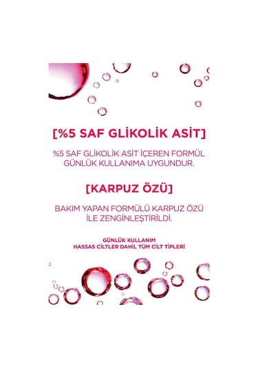L'Oreal Paris Revitalift %5 Saf Glikolik Asit Peeling Etkili Tonik 180 ML