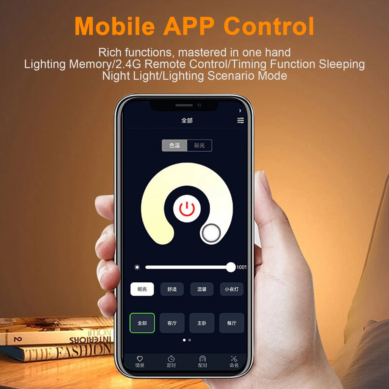 Dofolink E27 Uçlu Akıllı Led Ampul 12w - İkili Renk, Sürekli Parlaklık Ve Renk Ayarlama, Tek Grup Kumanda İle Kontrol Diğer