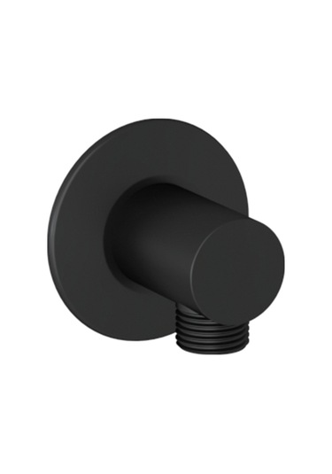 Teska Yuvarlak Pirinç Dirsek-full Siyah Siyah