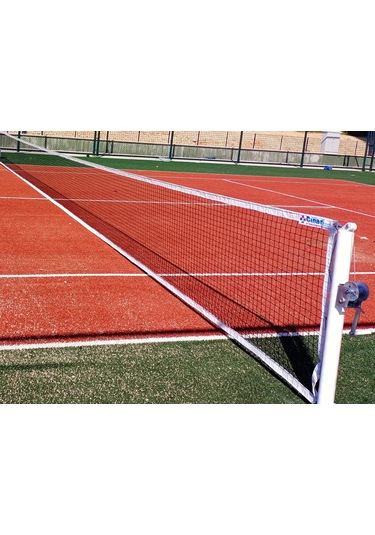 Adelinspor Via Tenis Direği Sabit Ankrajlı Ve Gold Tenis Filesi