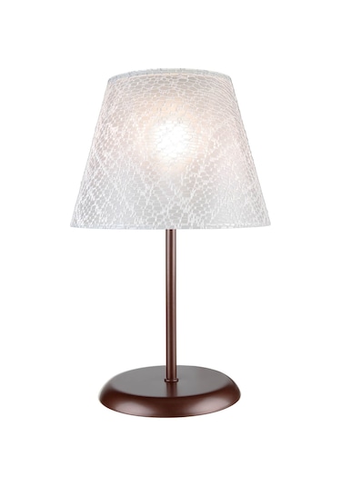 Sarah Abajur Kahve Ayak / Beyaz File Şapka Diğer