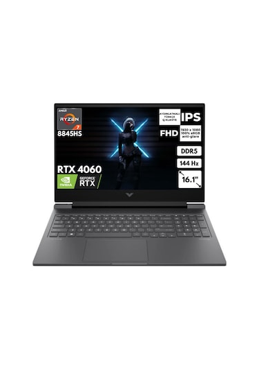 HP Victus 16-S1010NT 9Z790EAAT85 R7-8845HS 48 GB 4 TB SSD 8 GB RTX4060 16.1" W11P Dizüstü Bilgisayar