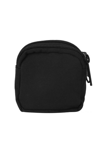 Geeksen Siyah Çift Cüzdanlı Nylon Su Geçirmez Outdoor Molle Sistemi Çok Amaçlı Taşınabilir Unisex Saklama Çantası Siyah