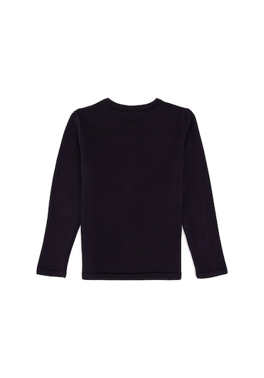 U.s. Polo Assn. Kız Çocuk Lacivert Hırka Triko 50294745-vr033 Lacivert