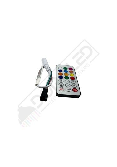 Sp104e Ws2811-ws2812 Volt Argb Pixel Kontrol Devresi 21 Tuşlu Rf Kumandalı Magic Led