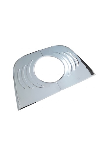 Mercedes Sprinter W906 Uyumlu 2006-2018 Krom Arka Amblem Çerçevesi 2 Parça Paslanmaz Çelik