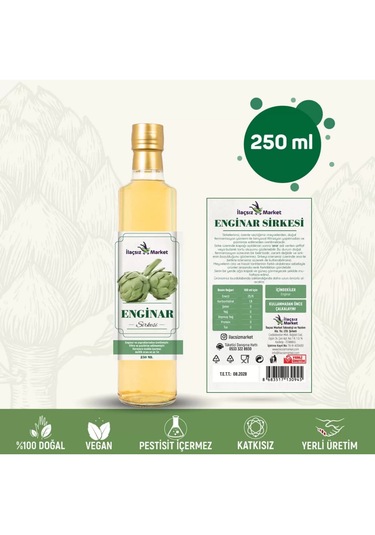 Enginar Sirkesi / 250 Ml Çok Keskin