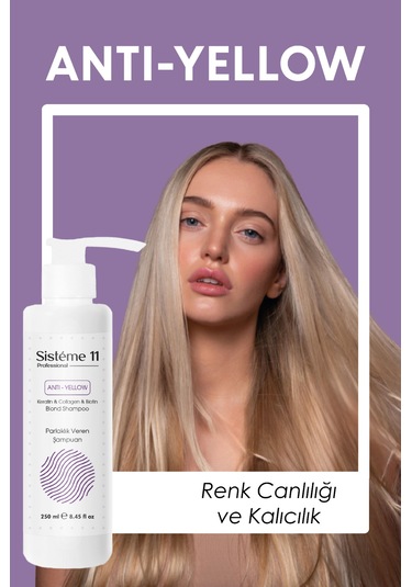 Sisteme 11 Parlaklık Veren Saç Bakım Şampuanı 250 Ml Güçsüz