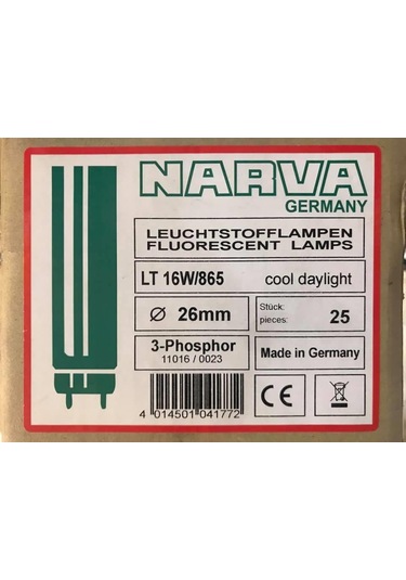 Navra Lt T8 16w/865 Florasan Ampul 720mm 6500 Kelvin