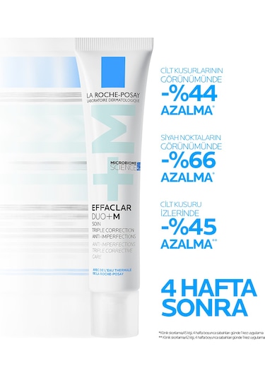 La Roche Posay Effaclar Duo+ M Akne Eğilimli Ciltler İçin Bakım Kremi 40 ML