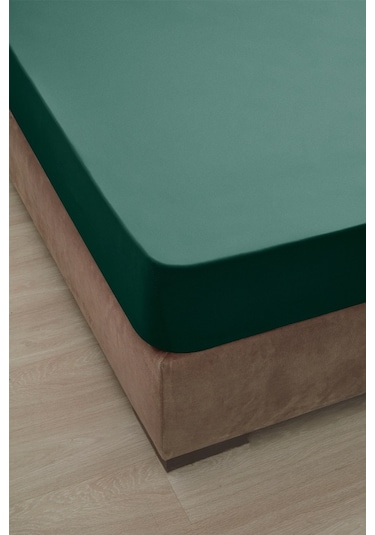 Özdilek Fitted Lastikli Tek Kişilik Çarşaf Seti 100x200 -zümrüt