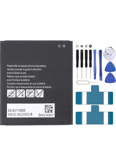 Cbtx Samsung Galaxy Uyumlu Xcover Pro 4050mah Eb-bg715bbe Pil Değiştirme