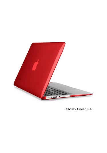 Speck Smartshell Apple Uyumlu MacBook Air 11" Koruma Kılıf - Glossy Finish Red