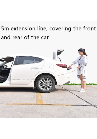 Cs1016 120w Akülü Kuru Islak Araba Işıklı El Süpürgesi Beyaz