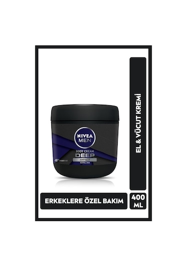 Nivea Men Deep Impact El ve Vücut Kremi 400 ML