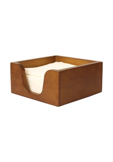 Masterskaa S Wood Masa Üstü Ahşap Peçetelik 159638913 Kahverengi