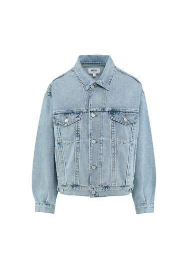 Agolde Klasik Denim Ceket Mavi