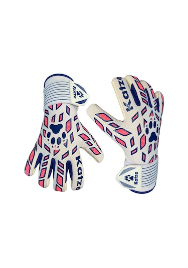 Katze Supreme Kaleci Eldiveni 142c-pk Beyaz - Pembe