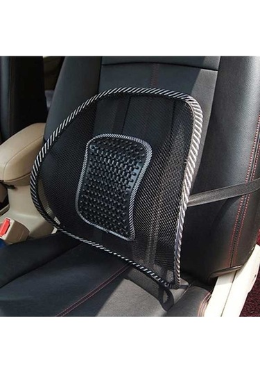 Araba Sezonu Evrensel Buz Süt Örgü Nefes Masaj Bel Yastık Minderi