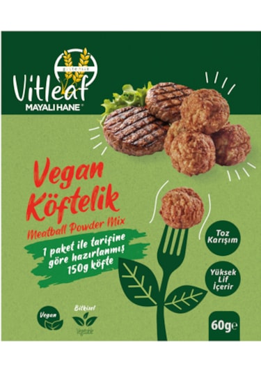 Vıtleaf Vegan Köftelik Toz Karışım 60 G
