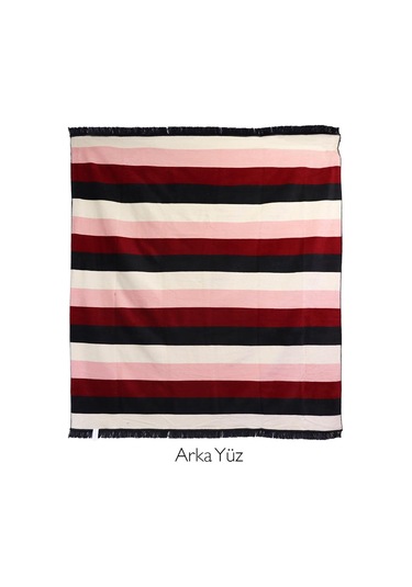 Bigghome Ritim Çift Kişilik Battaniye 200 X 220 Cm Karışık