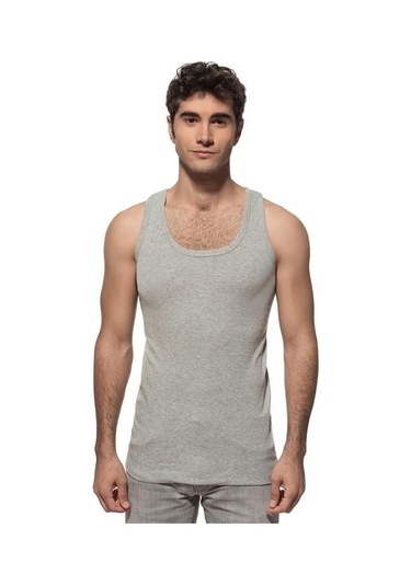 6 Lı Paket Özkan Erkek Pamuklu Ribana Atlet 0113