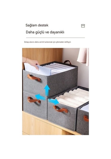 Tongxida Yeni Taşınabilir Gri Saklama Kutusu Bosphorusboutique Katlanabilir Ev Giysi Renkli Hqgoodstore Jt Gri