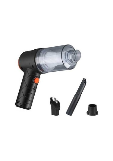 Dancemonkey St-6644 Kompakt Vakumlu Üflemeli Mini Araç Süpürgesi Siyah