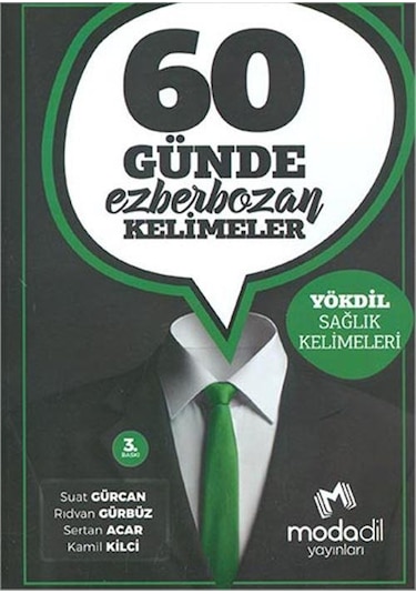 Yökdil Sağlık Bilimleri 60 Günde Ezber Bozan Kelimeler Modadil Ya