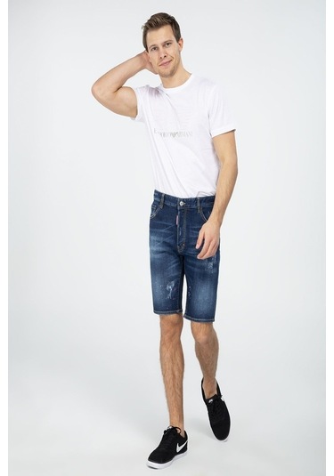 Yeni Dsquared2 Erkek Şort (469441375) Mavi