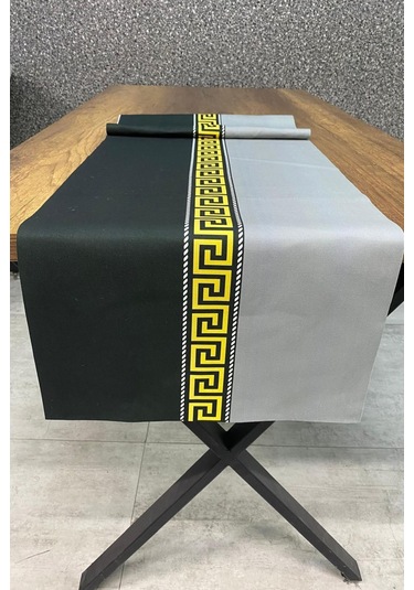 Şeritli Modern Runner 40x140 Cm Renkli